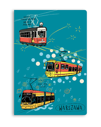 Zeszyt A5 Warszawa Tramwaje, Gliniana Kura