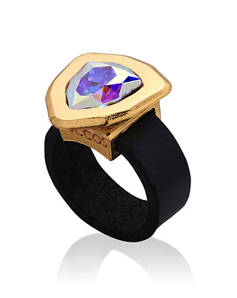 Pierścionek Cameron Aurore Boreale Ring in Gold, OSOBY - Prezent dla Dziewczyny