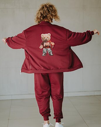 Bluza oversize rozpinana Mac Teddy, BejbiStory