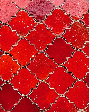 CAS Kafle inspirowane marokańską ceramiką,  czerwona Casablanka - 0,5m2, Dekornia