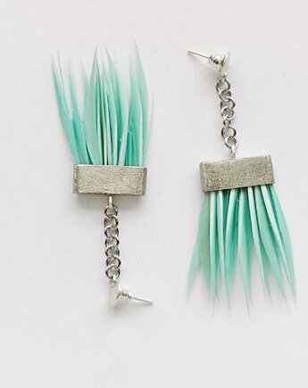 PIÓRKO kolczyki, Katarzyna Kaminska ART