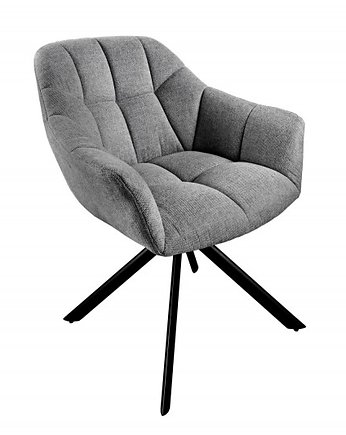 Krzesło obrotowe Papilon retro ciemnoszare 83cm, Home Design