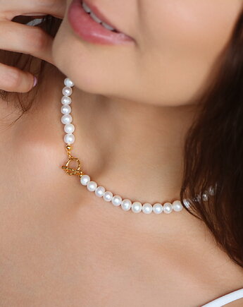 Choker naszyjnik perły- srebro 925, Coccola JEWELLERY