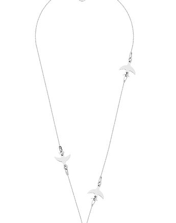 Srebrny naszyjnik z jaskółkami, SOTHO