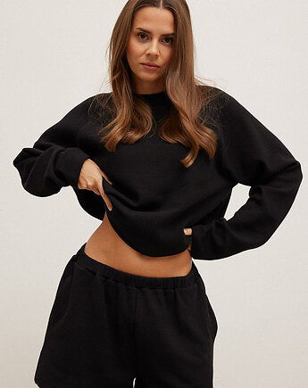 Spodenki EDEN waffle black, RONKA