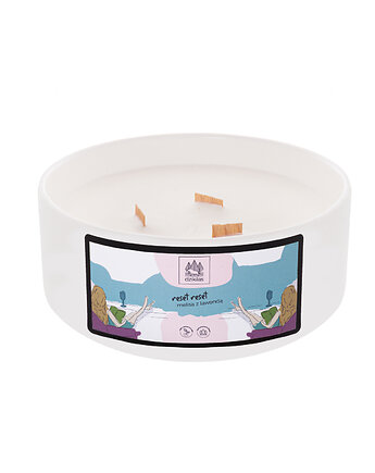 Reset Reset - rzepakowa świeca kominkowa, Dzikilas