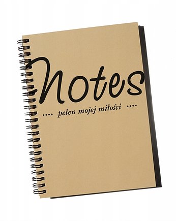 Notes pełen mojej miłości, notatnik, Sowia Aleja