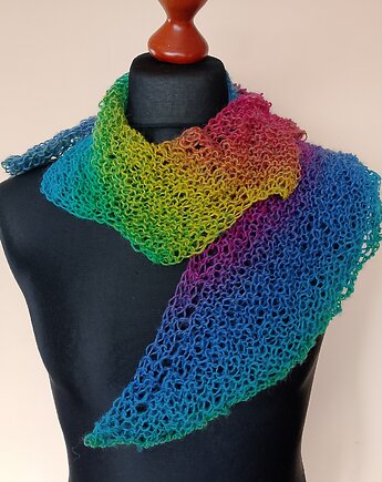 Asymetryczny mini szal Drgon, ArteDania