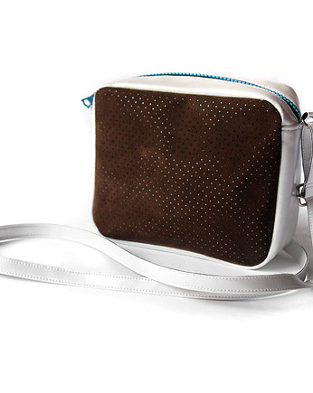 torebka mini - pearl&chocolate&turquoise -, elfagado