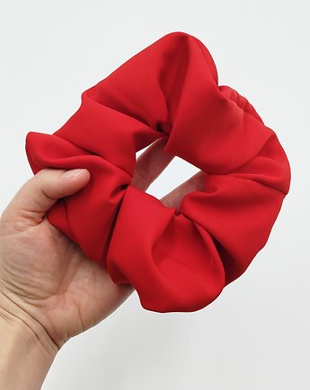 Big scrunchie Czerwień, wu handmade