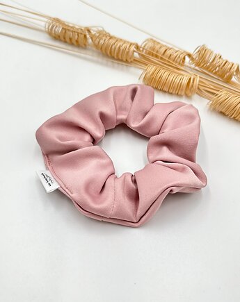 Scrunchie/frotka Brudny róż, wu handmade