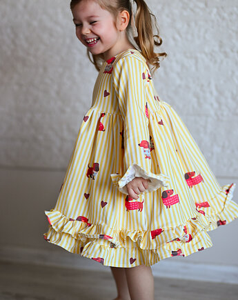 Sukienka  Happy Dogs, FajnieUbieramy