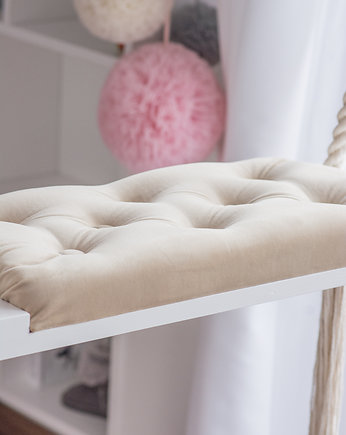 Stylowa huśtawka LARGE 70CM na linach dla dzieci, OhSwing