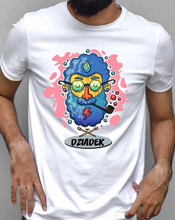 Koszulka  z nadrukiem Dziadek, ART ORGANIC