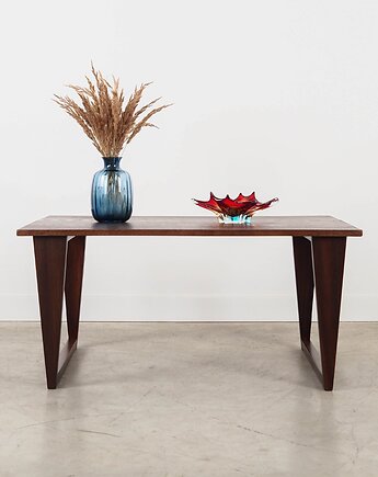 Stolik dębowy, duński design, lata 70, produkcja: Dania, Przetwory design