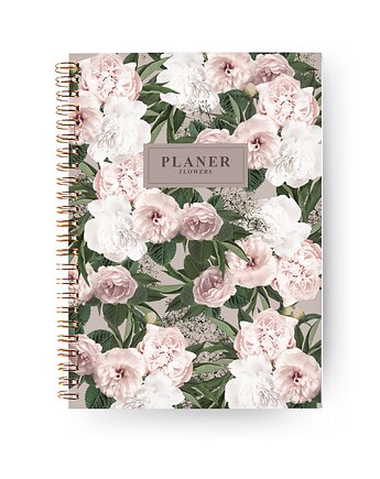 Planer Dzienny Niedatowany A5 Flowers, Planerum