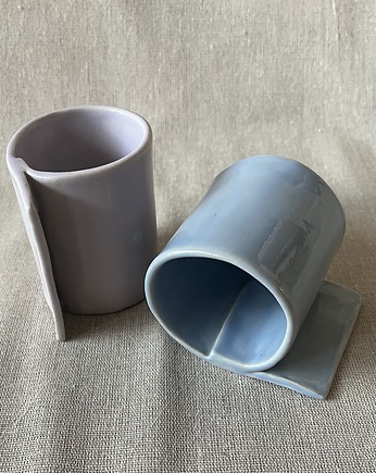 Kubek ceramiczny x2, Cała w kurzu