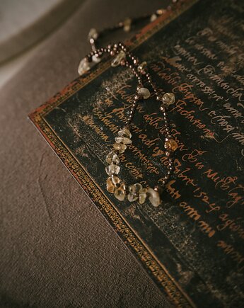 Naszyjnik z nieregularnych kamieni Honey, MAYBEJWLR