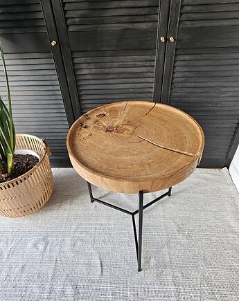 Stolik kawowy z drewna dębowego., Be.maniera_wood