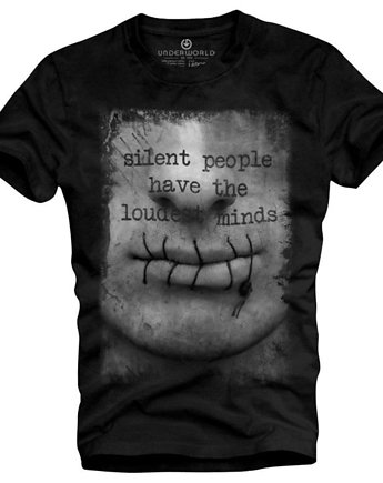 T-shirt męski UNDERWORLD Silent people have..., UNDERWORLD