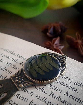 Zakładka z paprocią, Figa handmade accessories