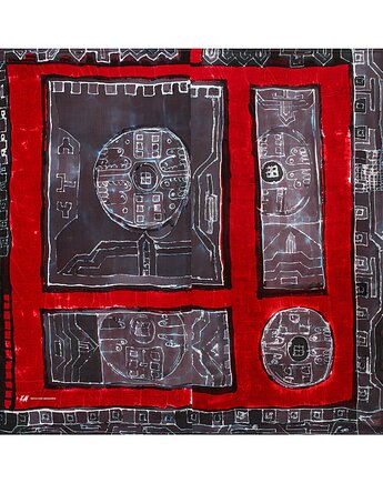 Chusta jedwabna 'Hania Masojada_02', Hania E. Masojada