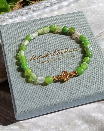 Na szczęście : agat, czterolistna koniczynka, kaktusia