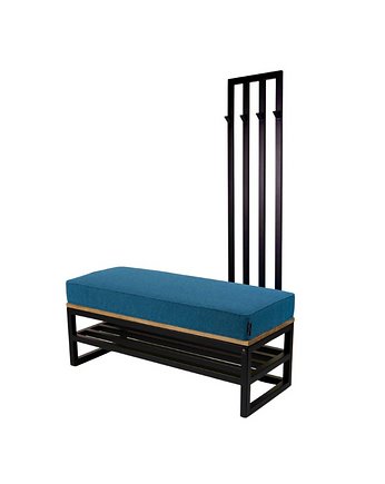 Ławka z Wieszakiem Hol Wiatrołap Biuro Przedpokoju  Kolory Rozmiary LGM-190, EMRA WOOD DESIGN