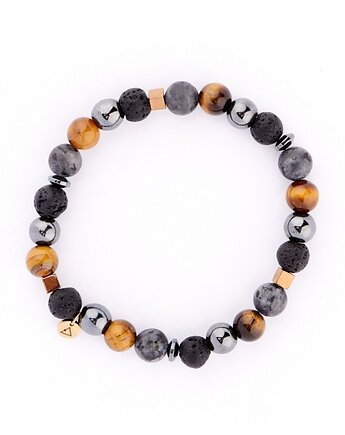 Męska bransoletka moc i odwaga, Kulka Bransoletki