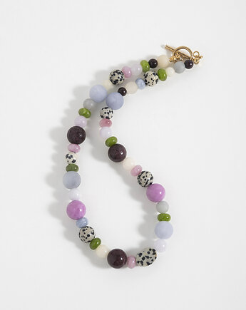 Bąbelkowy naszyjnik z kamieni naturalnych, ech studio