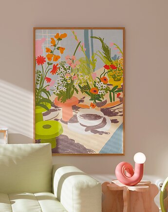 Plakat "Kwiaty" A3 30x42, Gigi Rosado
