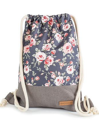 Plecak worek róże Baggage kwiaty plecako torba, baggage