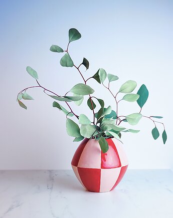 Wazon ceramiczny Cirkus, Naturalnie, Z Gliny