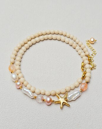 Krótki  Naszyjnik Asteria Creme, ILEA