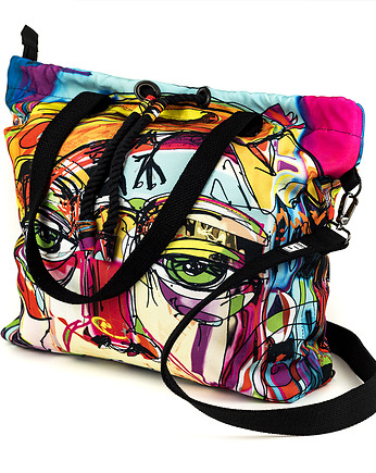 Torba tote bag lost in colors, Shellbag