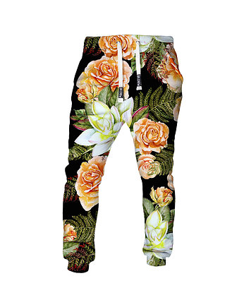 DR.CROW Spodnie Fullprint Lilies, DrCrow