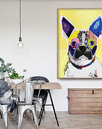 Hipsterski Pies  - dekoracje wnętrz, Dekoracje PATKA Patrycja Kita