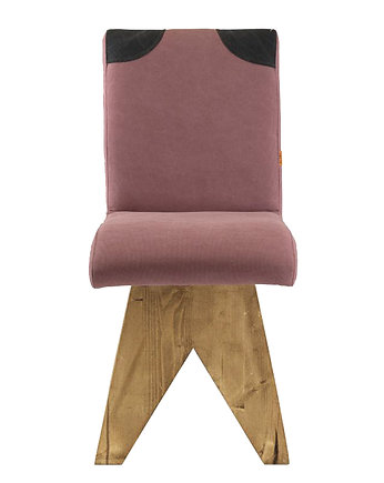 Krzesło na drewnianej bazie PATCHY FST0271, GIE EL