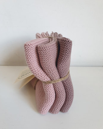 Myjki zestaw  brudny róż, naniby