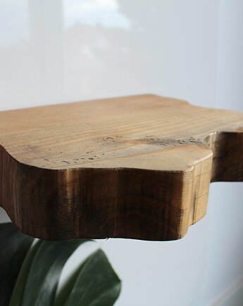 Półka ścienna z niewidocznym mocowaniem- wzór numer 6/castle brown, VANLORR