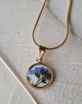 Naszyjnik z kolekcji Niezapominajka, Slow Jewelry