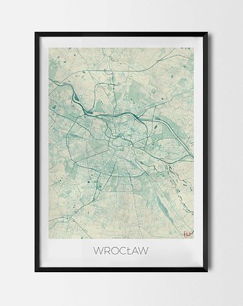 Plakat Wrocław - CityArtPosters, CityArtPosters