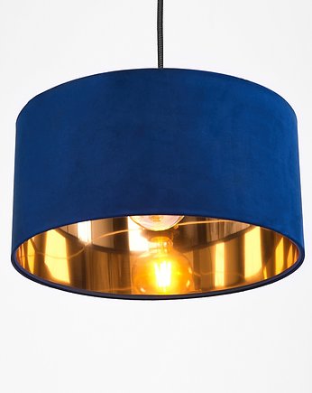 Granatowa lampa wisząca Florencja, Elado