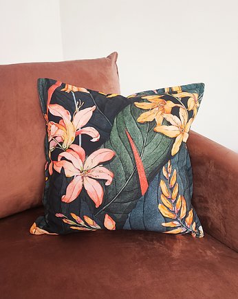 Poszewka ozdobna ze wzorem kwiatów Flower 2, Elado