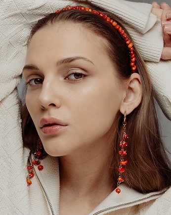 Kolczyki Coral Spirit, Republika jewelry
