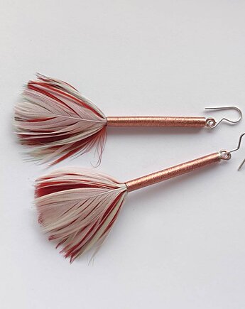 PIÓRKO kolczyki, Katarzyna Kaminska ART