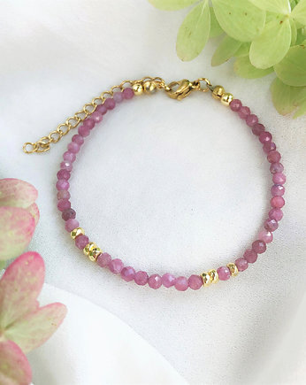Bransoletka Glee z różowym turmalinem, Gleeme Jewellery