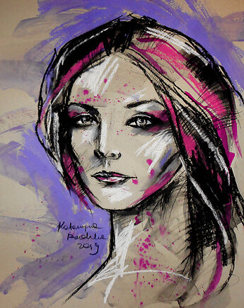 Lia - plakat 50x70 cm, Katarzyna Radzka