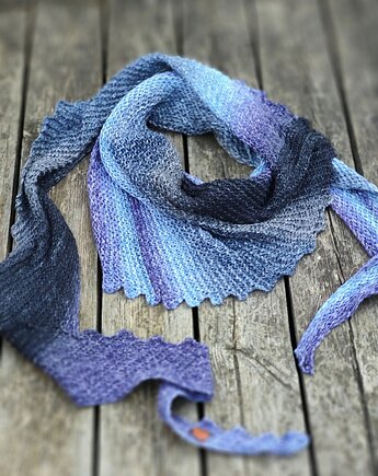 Jagody / chusta, agat handmade