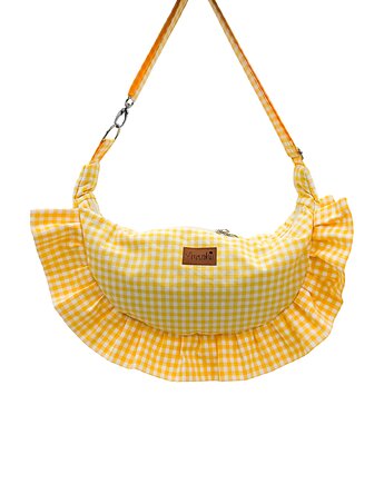 Torebka pieróg "Żółta kratka", MUSHI